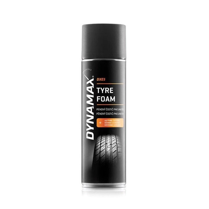 Spuma de curatare pentru anvelope DYNAMAX Tyre Foam, 500 ml, Cod DMAX606140