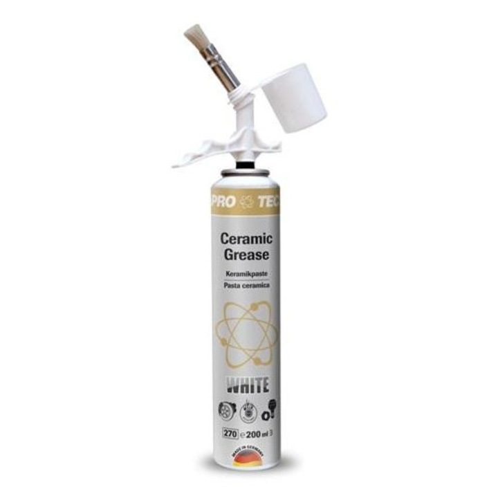Керамична паста PROTEC Ceramic Grease PRO9742, бял вазелин, 200 мл
