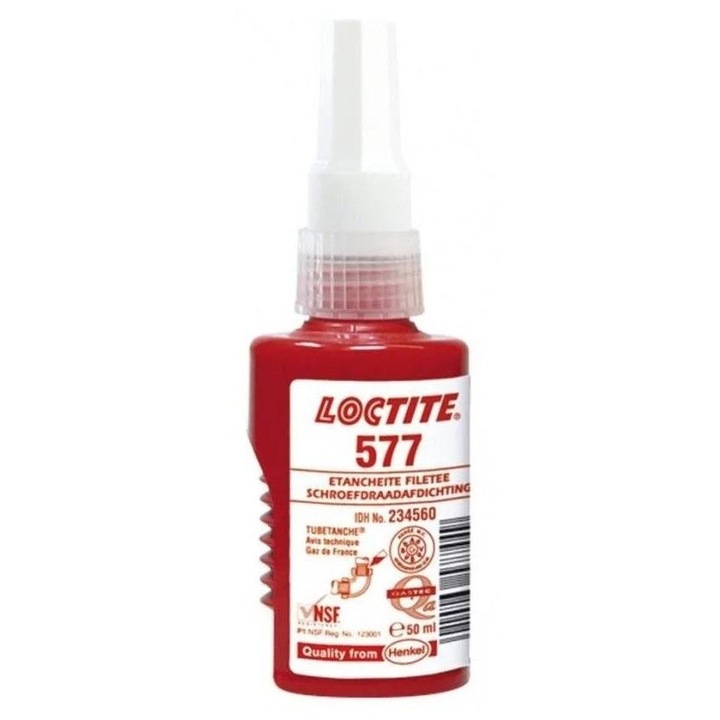 LOCTITE 577 Menettömítő, 50 ml, Vegyszerállóság