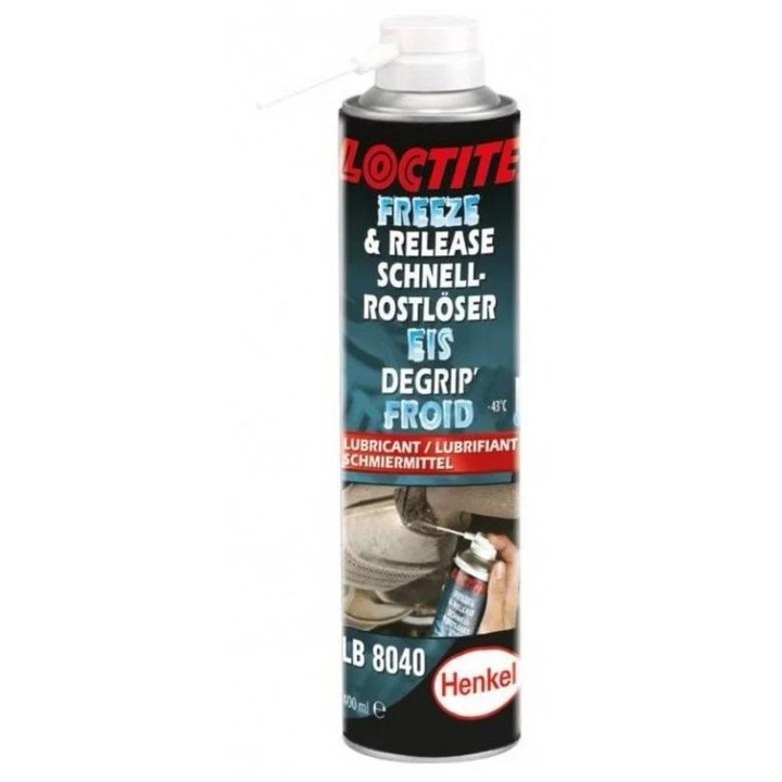 Spray termo-degripant si lubrifiant LOCTITE 8040, 400 ml