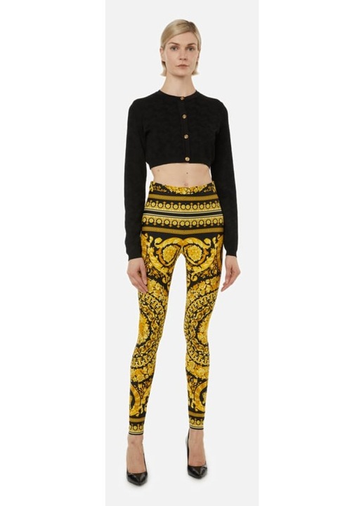 Colanti Versace, Lycra cu Imprimeu Baroque Heritage, Marime 38