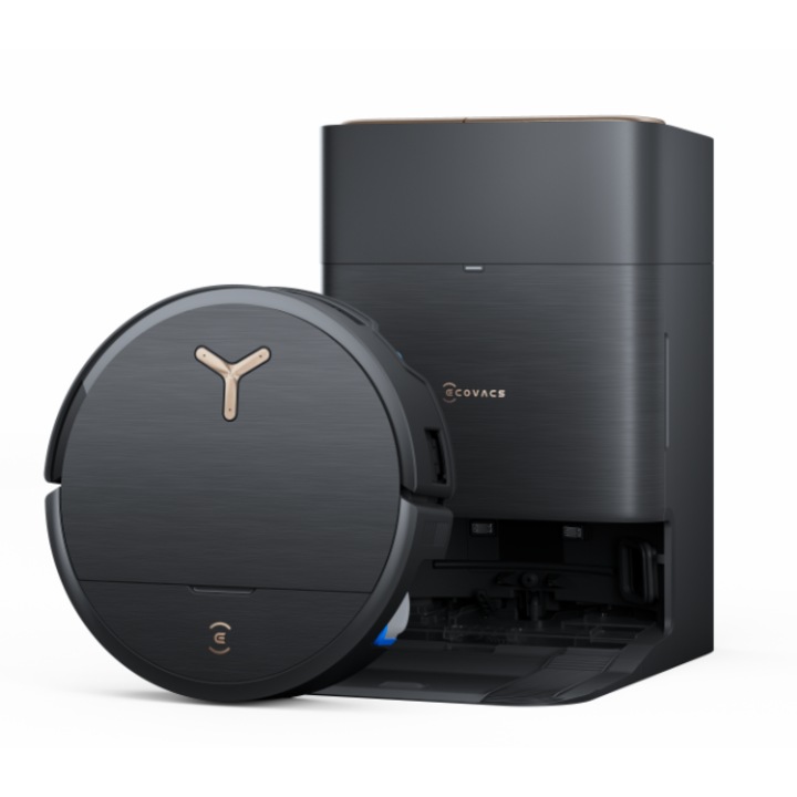 Робот прахосмукачка Ecovacs Deebot X9 PRO OMNI 16600Pa Сензор за ръбове OZMO Валяк Черен