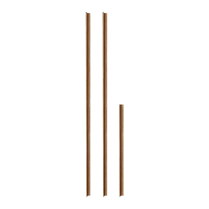 Pervaz din MDF pentru usa de interior Idealine 9110 Gold Walnut, 3 bucati/set