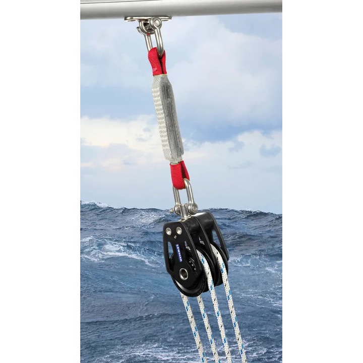 Amortizor de Soc pentru Barci 800 Kg, Fabricat din Dyneema cu Absorbant de Energie, Sarcina de Rupere 4000 Kg, Lungime 200 mm