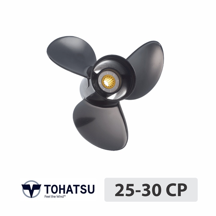 Перка Elice Tohatsu 25-30CP Solas 3 Pale, за двигатели Tohatsu 2-тактови и 4-тактови