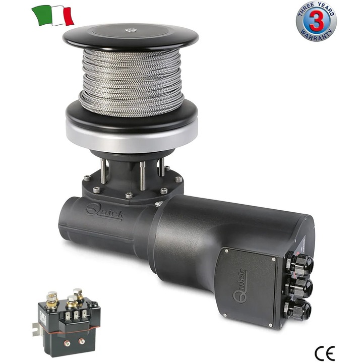 Електрическа лебедка Capstan Thor TH 700-1000-1400, 1400W, 24V