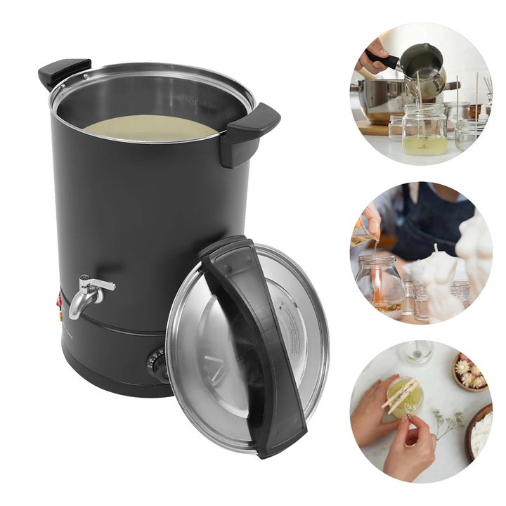 Topitor de ceara, 11.7L, 1800W, negru, model desktop