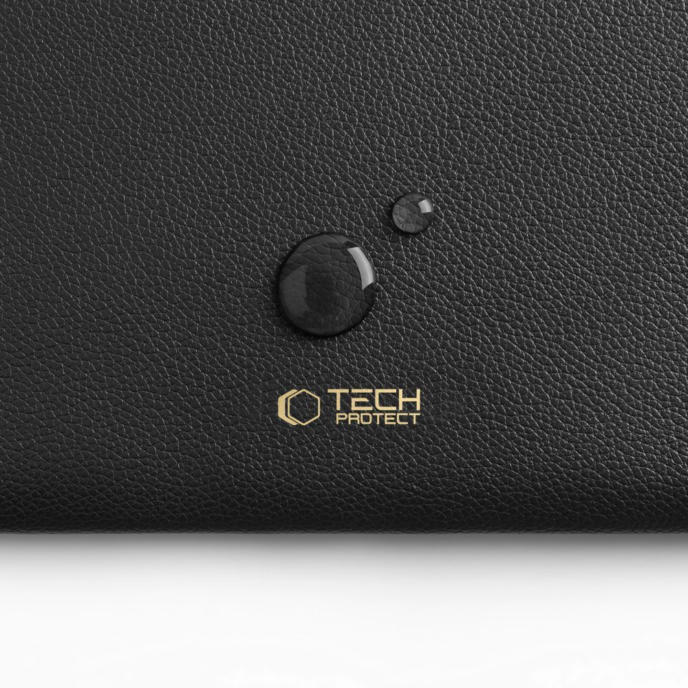 Husa Tech-Protect Fleece compatibila cu laptop 13/14 inch, Black