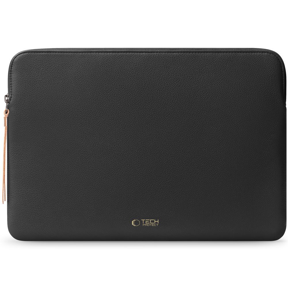 Husa Tech-Protect Fleece compatibila cu laptop 13/14 inch, Black