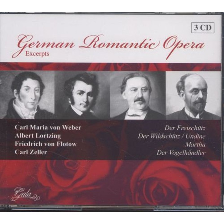 Various Artists - German Romantic Opera: Excerpts- Der Freishutz / Der Wildschutz / Undine / Martha / Der Vogelhandler (1CD)