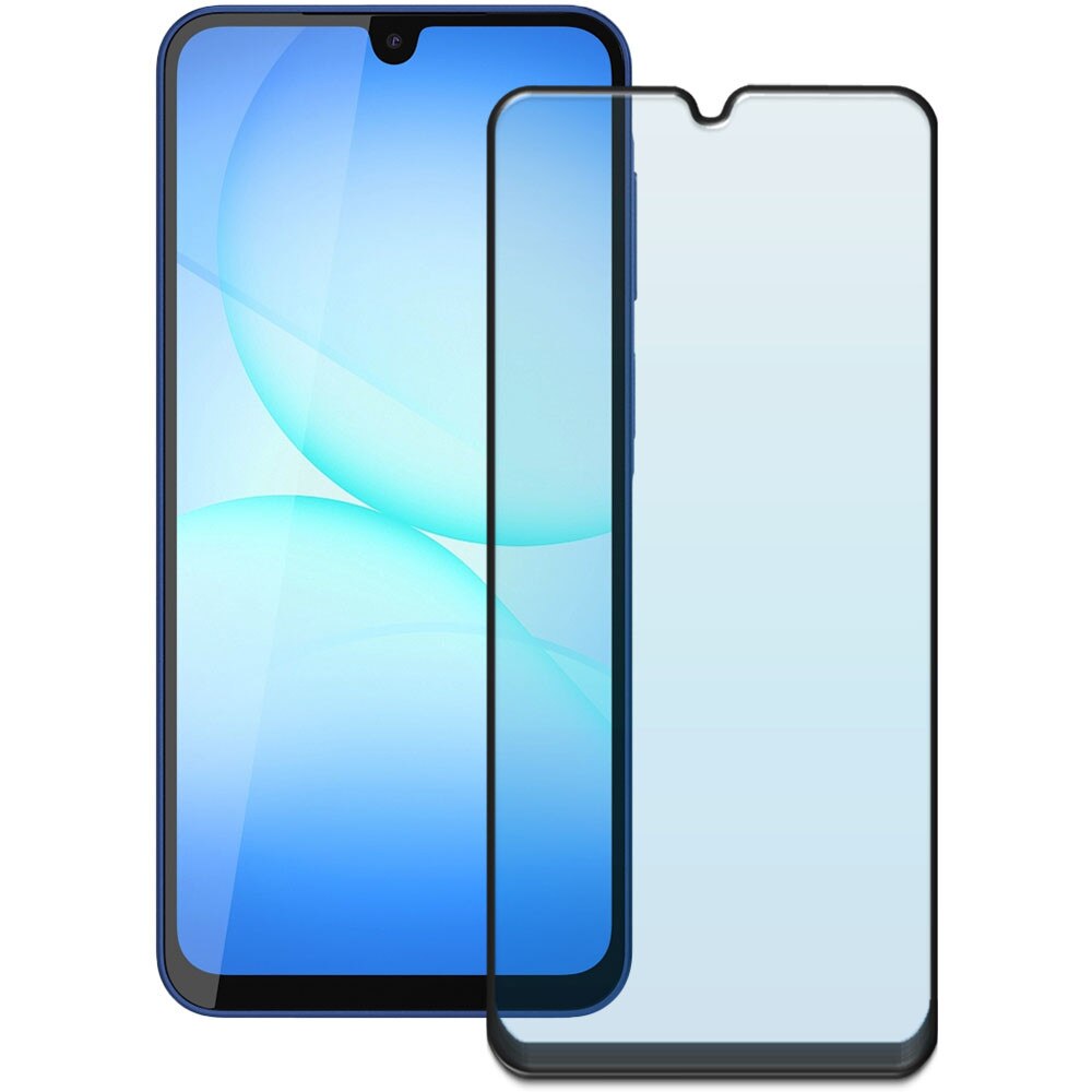Folie din sticla securizata pentru Samsung Galaxy A17, HAMSTERBOX Glass Shield, Protectie completa ecran, Full face, Aplicare rapida, Case Friendly, Transparenta