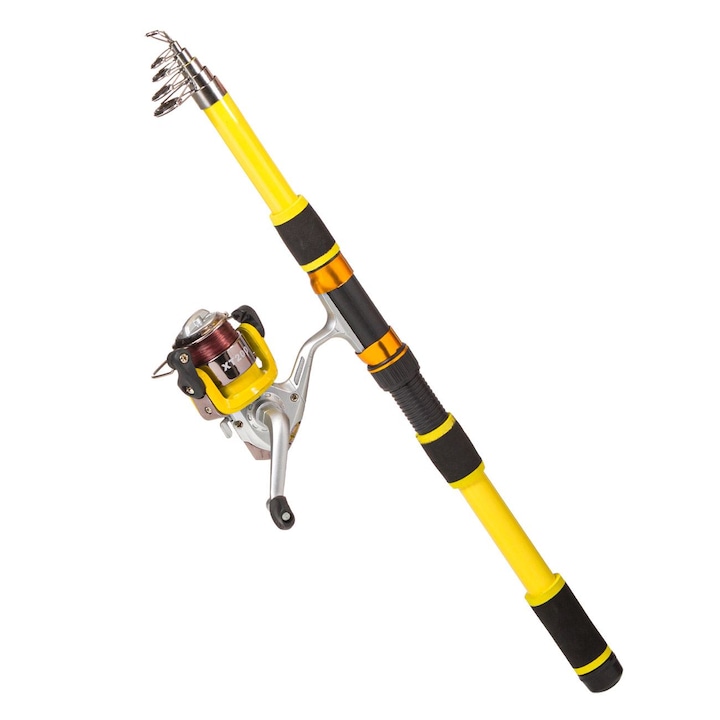 Lanseta telescopica cu fir 2.40m