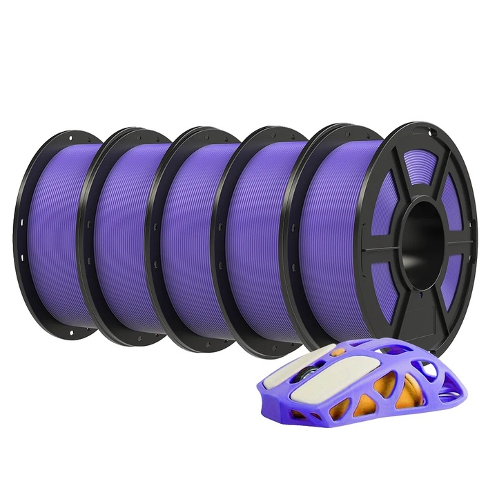 Filament PLA 5kg, violet, ecologic, 1.75mm