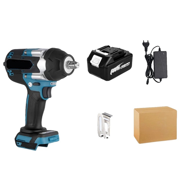 Cheie cu impact, 1800 Nm, fara fir, 1 acumulator