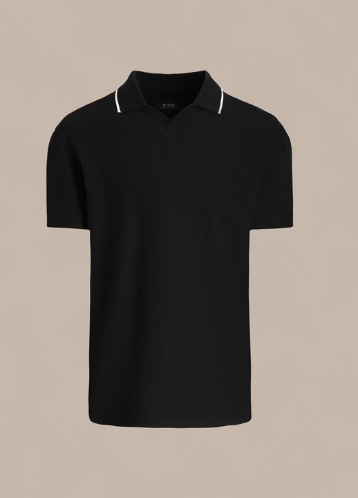 Tricou polo barbati bytom Daguan, negru, 100% bumbac