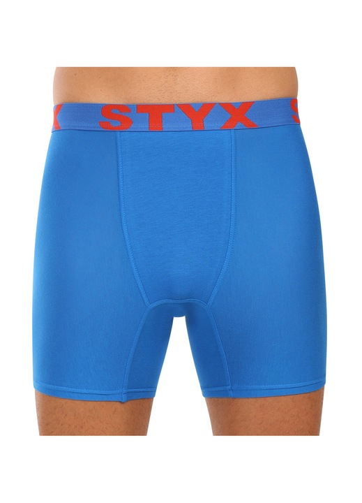 Boxer barbatesti Styx UN1167, bumbac, albastru