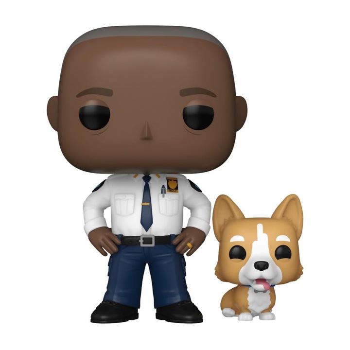 Фигурка Funko Funko Pop Television Brooklyn Nine-nine Captaint Ray Holt With Cheddar #1626 10cm