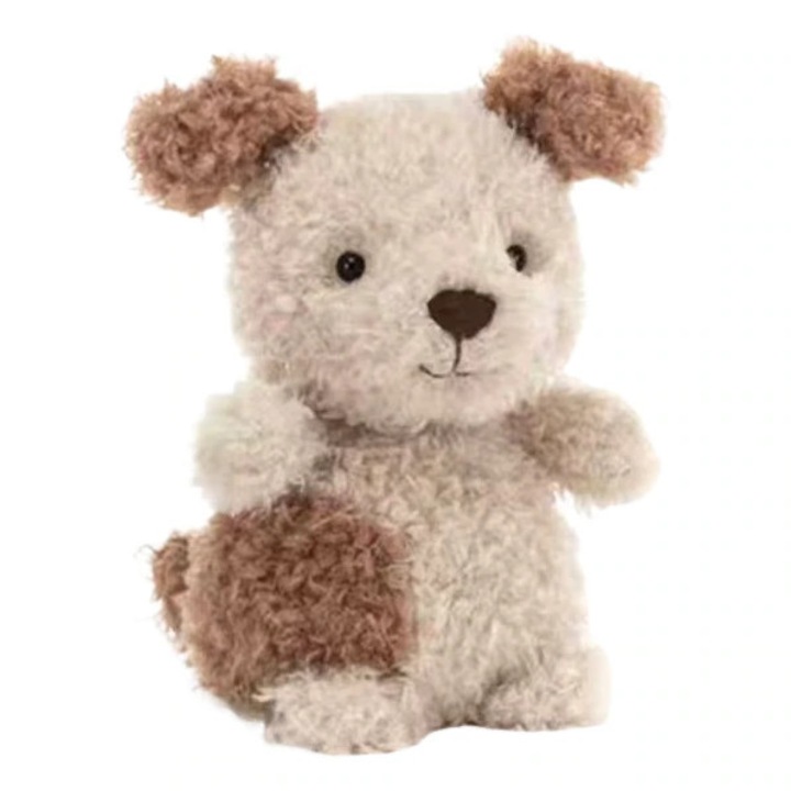 Jucarie animala din plus Jellycat, caine, 18cm, gri
