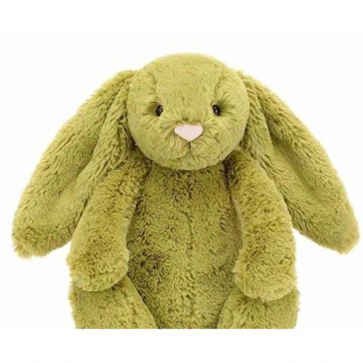 Jucarie de plus Jellycat, iepure, 18cm, verde