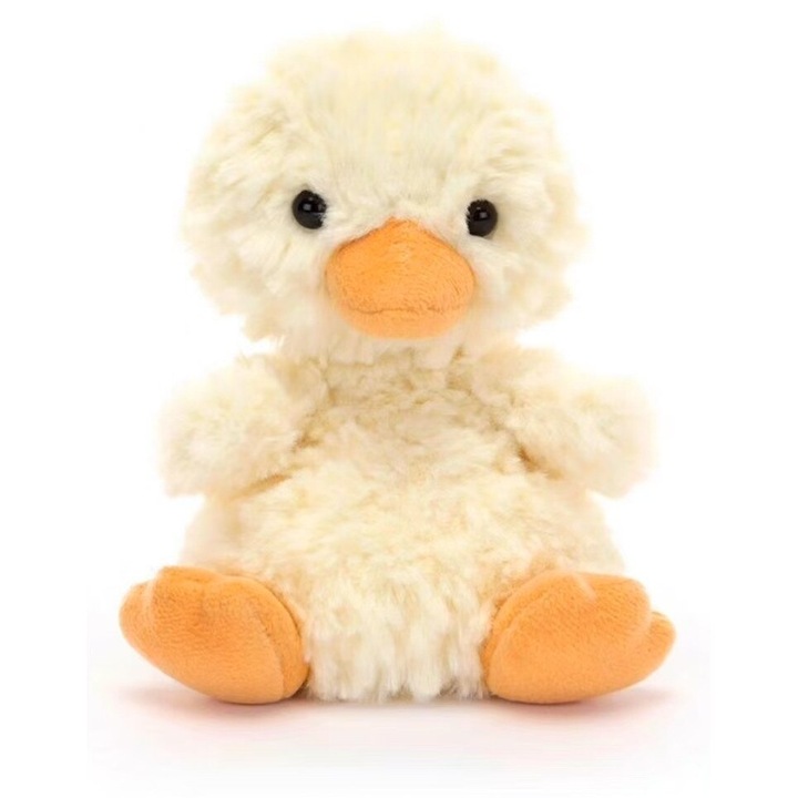 Плюшена играчка Jellycat Duck, 15 см, жълта