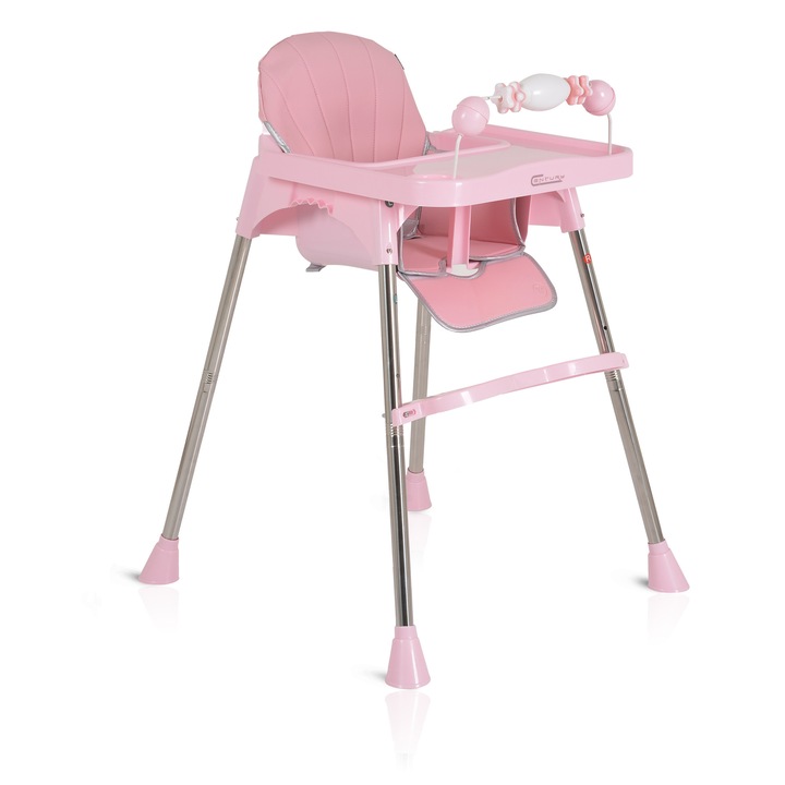 Стол за хранене, Moni, Century, розов