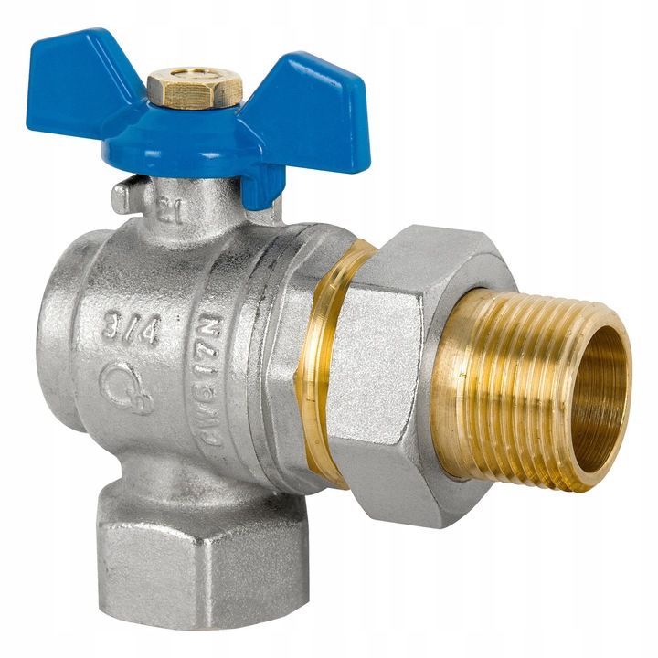 Robinet cu bila DIAMOND, 1/2", PTFE, 71mm, PN30