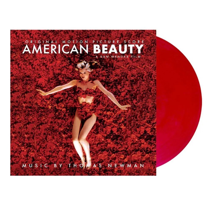 Vinil American Beauty, Thomas Newman, 2023, rosu sangeros, 1 LP