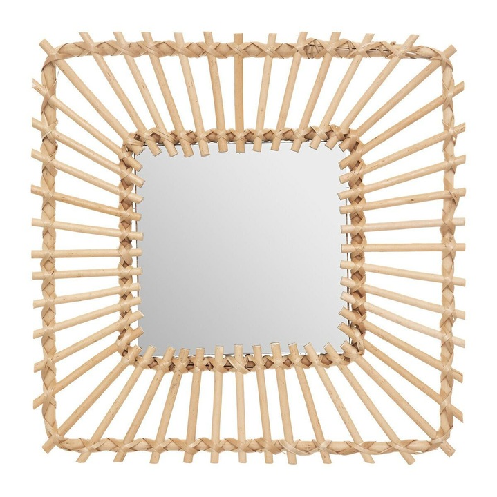 Leoini csillár, Atmosphera, 40x40cm, rattan, fűzfa keret
