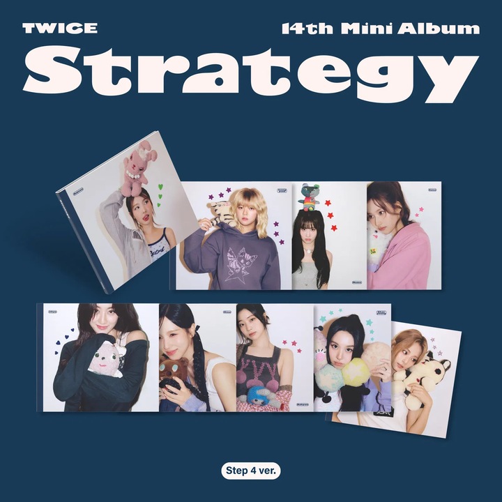 CD muzica, Twice, Strategy (Step4 Version), K-pop, 1 disc