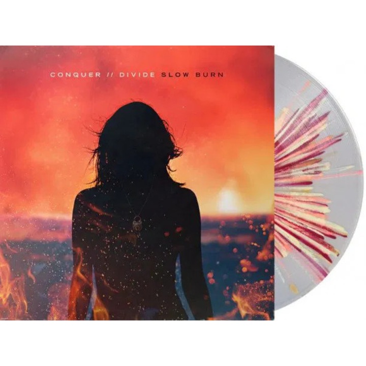 Conquer Divide: Slow Burn, Vinyl (LP), Transparent Splatter