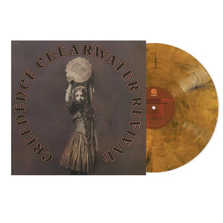 Album vinyl, Creedence Clearwater Revival, Mardi Gras, aurie, 1 LP