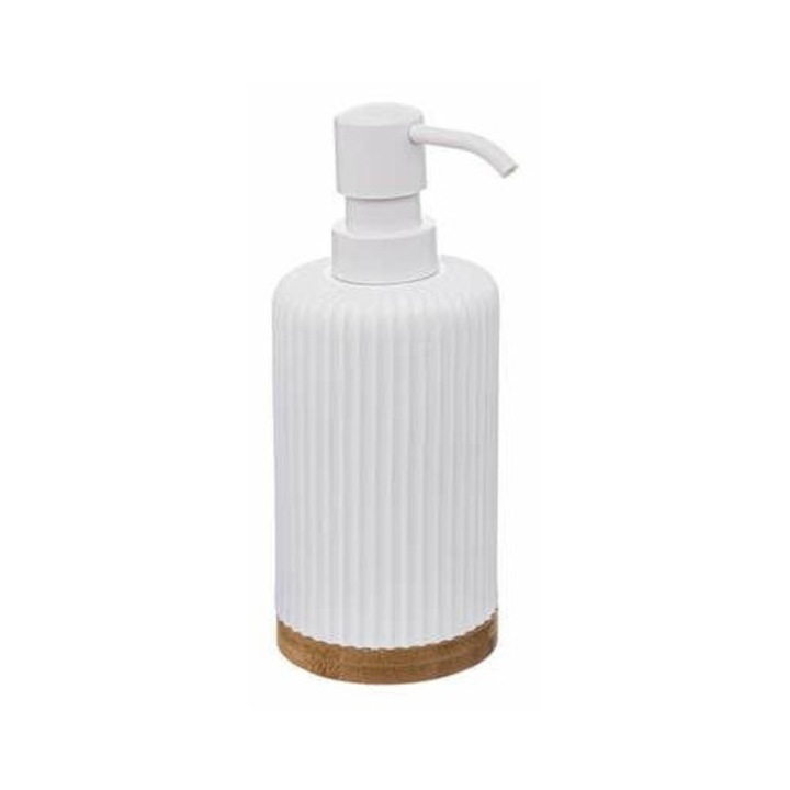 Dozator de sapun modern, 5five Simple Smart, alb