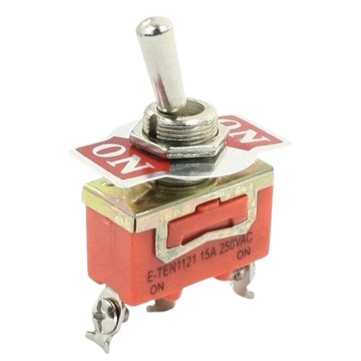 Comutator 15A 250V simplu (cu 3 papuci)