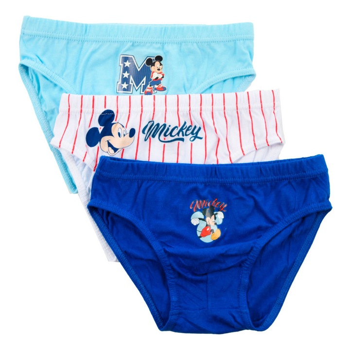 Disney Mickey All-Stars gyerek fehérnemű, alsó 3 darab/csomag 5 - 6 év / 110 - 116 cm