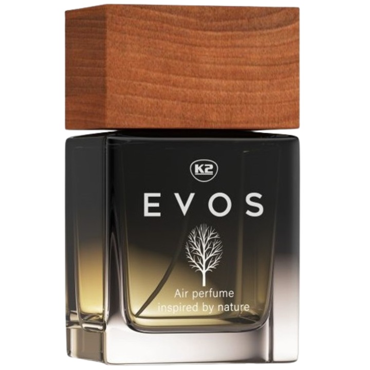 K2 Evos Samurai V052 légfrissítő, autóillatosító víz, 50 ml, narancs, kardamom, vanília aroma