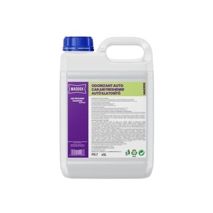Professzionális folyékony légfrissítő MADDOX 1052, 5L, gyémánt aroma
