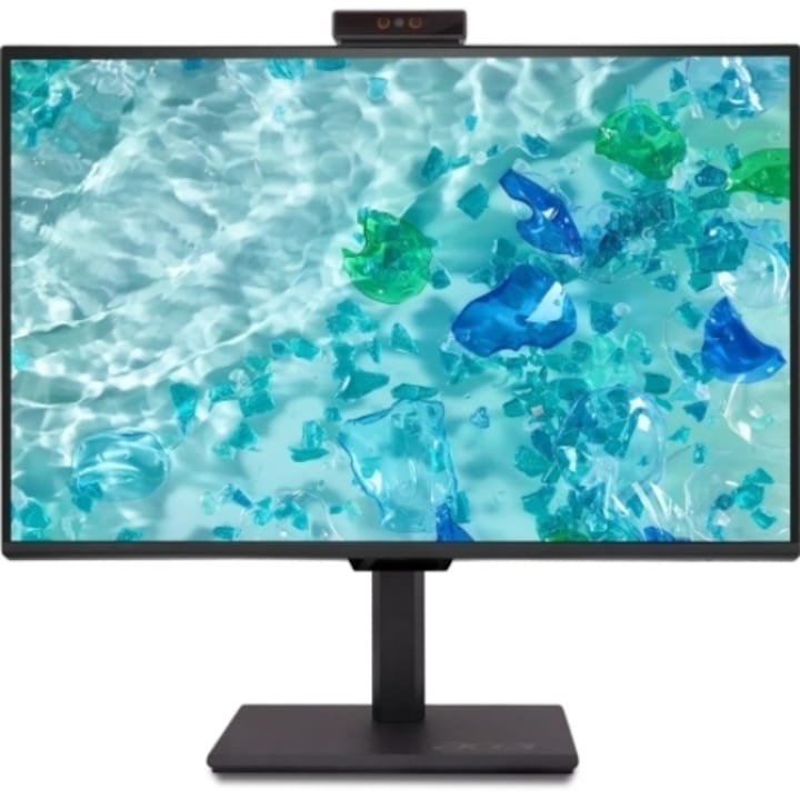 Monitor IPS LED Acer 24" B248WE5b, 1920 x 1200, HDMI, DisplayPort, Hangszórók, Pivot, 100 Hz, 1 ms Fekete