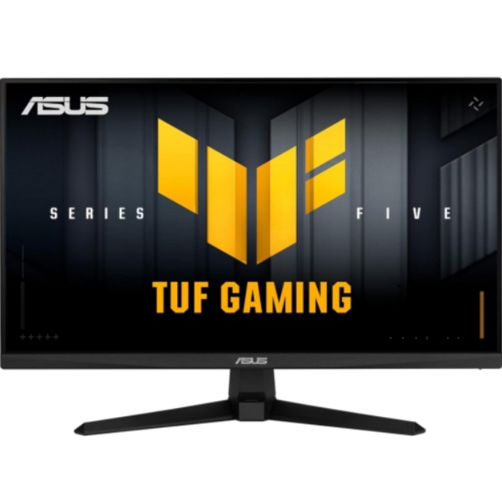 ASUS TUF Gaming 27" VG279QM5A 27 hüvelykes, IPS kijelzős, játékra optimalizált monitor, Full HD 1920 x 1080 felbontással, HDMI, DisplayPort, hangszórókkal, 240 Hz, 1 ms, fekete