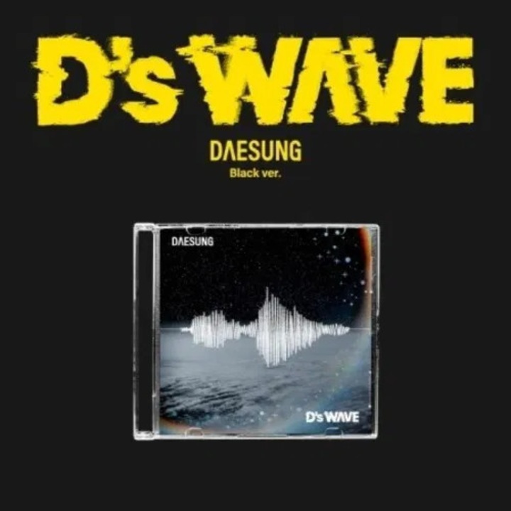 CD Daesung - D's Wave (Black Version), K-pop, 1 disc