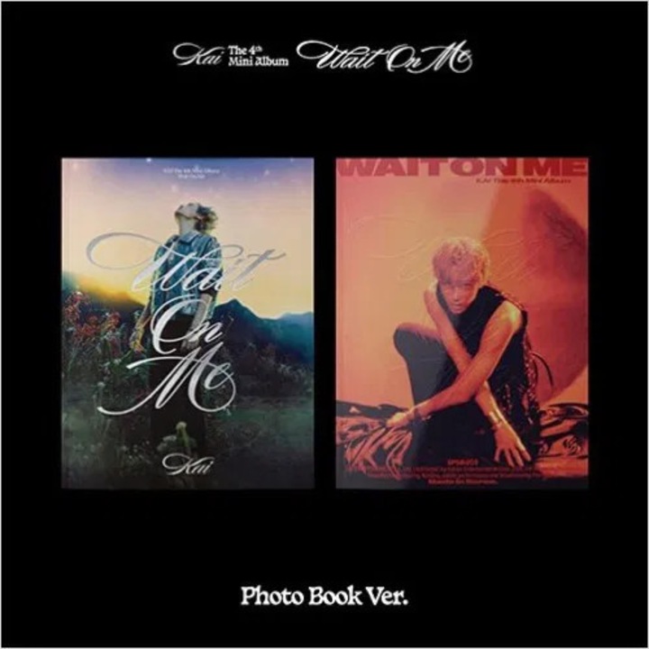 Album CD Kai: Wait On Me (Photo Book Version), K-pop, 1 CD, multicolor