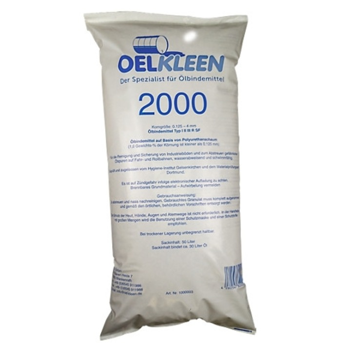 Nedvszívó hidrofób granulátum Oel Kleen 2000