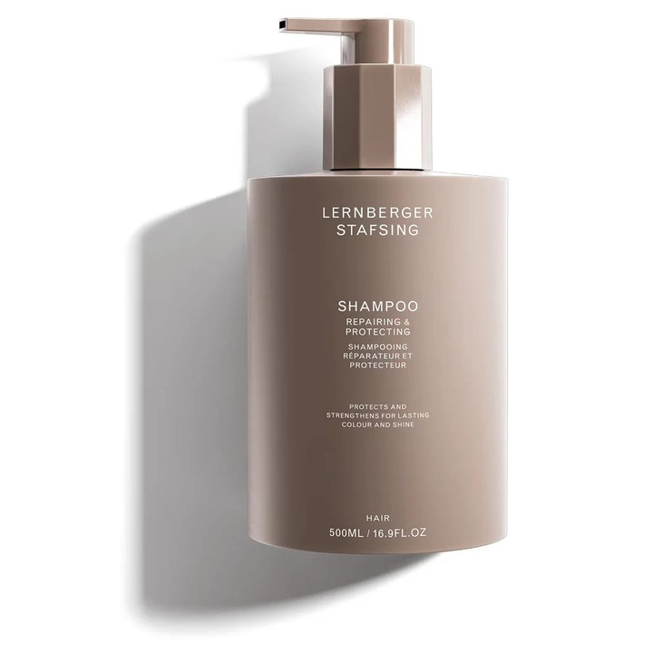 Sampon reparator Lernberger Stafsing 500 ml, pentru toate tipurile de par, unisex, protejeaza culoarea