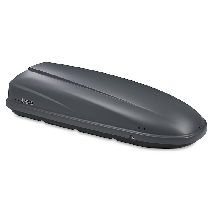 Cutie Portbagaj Auto MODULA Travel Easy MBT4603, 460 Litri, Gri Inchis, 197 x 70.8 x 47.9 cm, Capacitate de Incarcare 75 kg