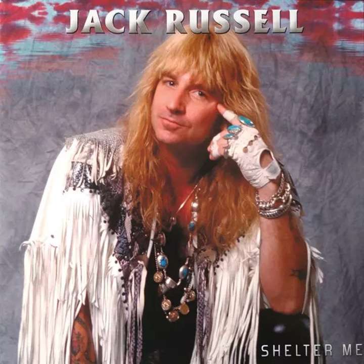 Jack Russell: Shelter Me LP (vinyl) Coloured Blue Opaque Vinyl Limited Edition CLR, LTD