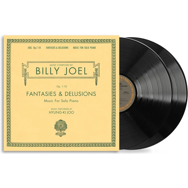Joel Billy: Fantasies & Delusions (Opus 1-10 Music For Solo Piano), 2 Vinyl, Pop, Reeditie