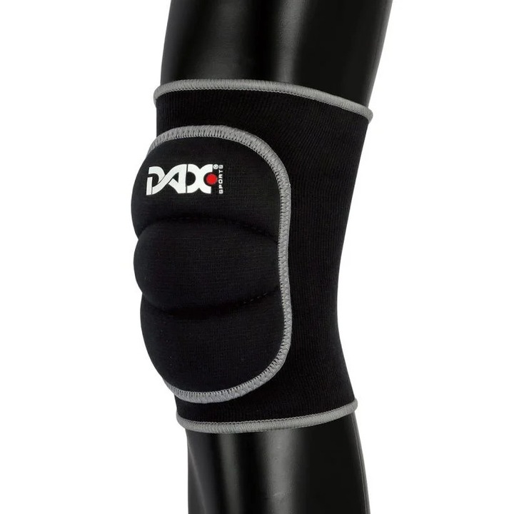 Genunchiere Dax Elastice Albe Negre XL