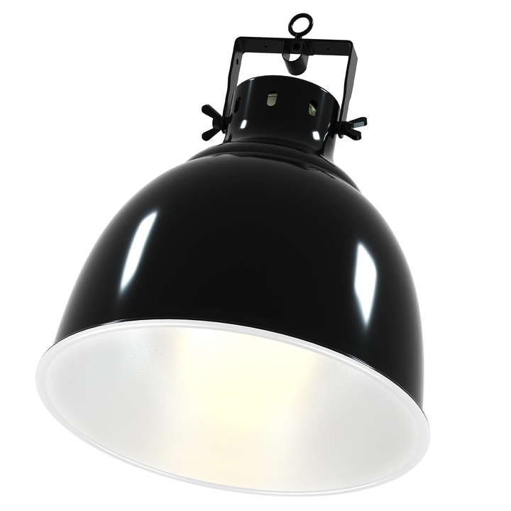 Lampa terraristica Repti-Zoo Big Multi Dome, 200W, 21cm, neagra