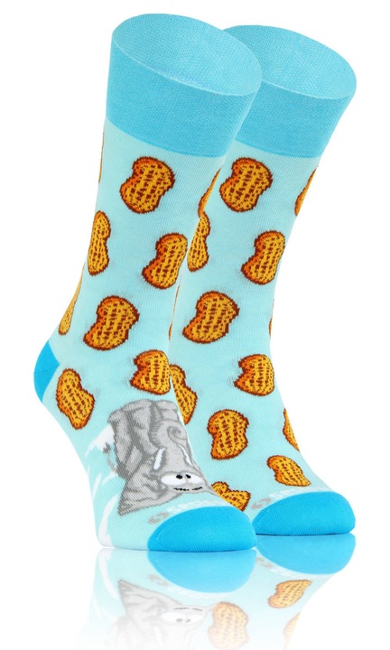 Sosete barbati Sesto Senso, bumbac, denim, 35-38 EU, set cu design colorat