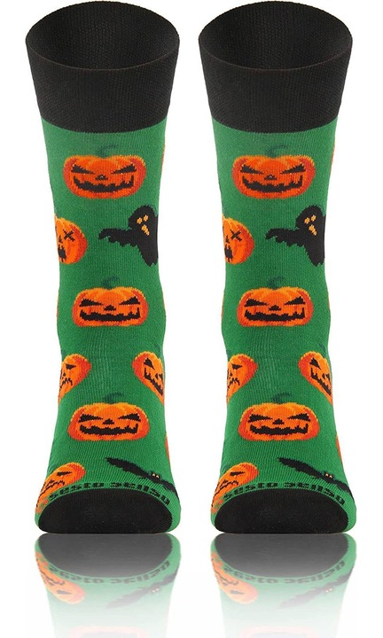 Sosete barbati Sesto Senso, bumbac, design colorat, denim, marime 39-42 EU