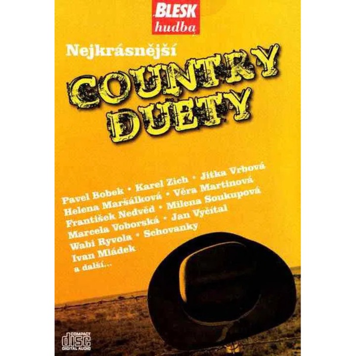 Nejkrasnejsi Country duety - CD, Daniel Shopping, muzica de tara, 1 disc